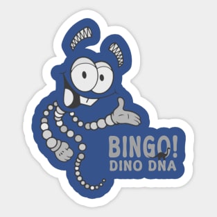 mr dna jurassic funny dna Sticker